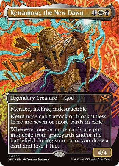 Ketramose, the New Dawn (Borderless) card art