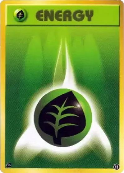Basic Grass Energy - 11 card art