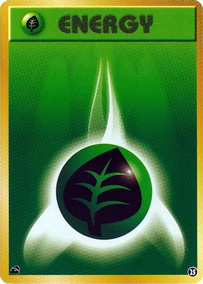 Basic Grass Energy - 25 card art