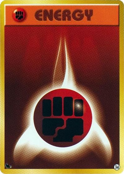 Basic Fighting Energy - 34 card art