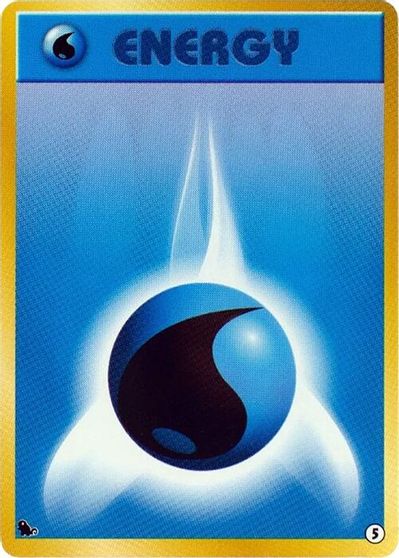 Basic Water Energy - 5 card art
