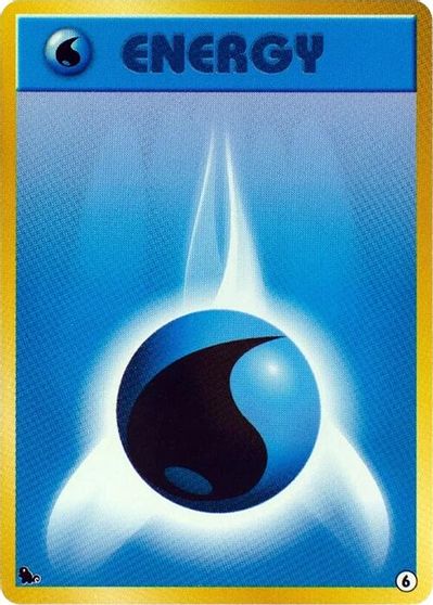 Basic Water Energy - 6 card art