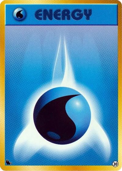 Basic Water Energy - 20 card art