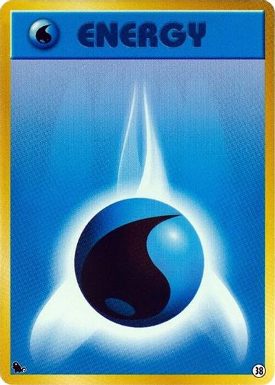 Basic Water Energy - 38 card art