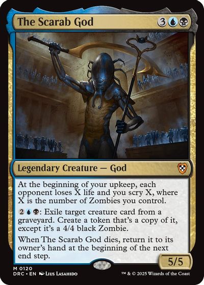 The Scarab God card art