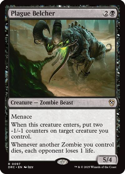 Plague Belcher card art