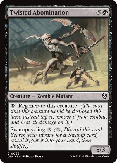 Twisted Abomination card art