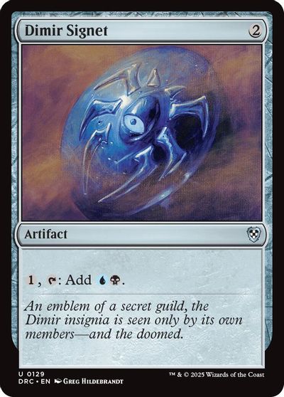 Dimir Signet card art