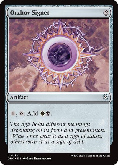 Orzhov Signet card art