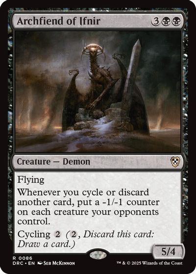 Archfiend of Ifnir card art