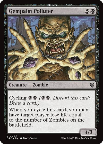Gempalm Polluter card art
