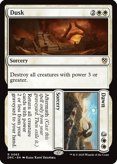 Dusk // Dawn card art