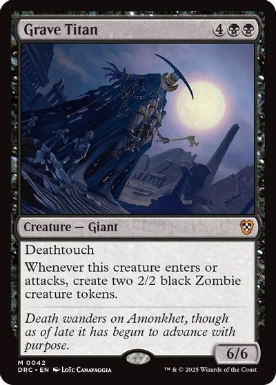 Grave Titan card art
