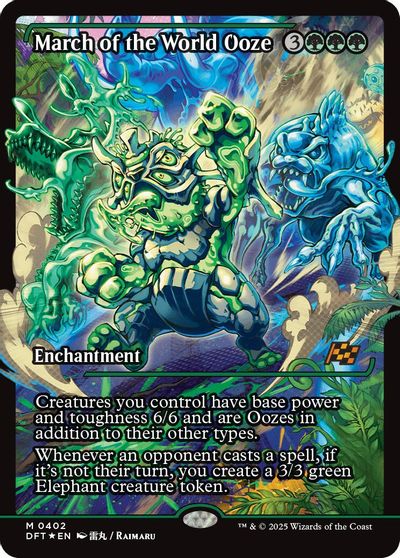 March of the World Ooze (Showcase) card art