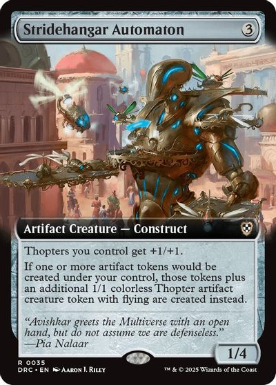 Stridehangar Automaton (Extended Art) card art