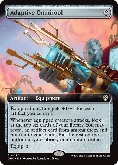 Adaptive Omnitool (Extended Art) card art