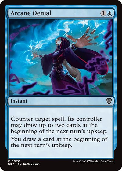 Arcane Denial card art