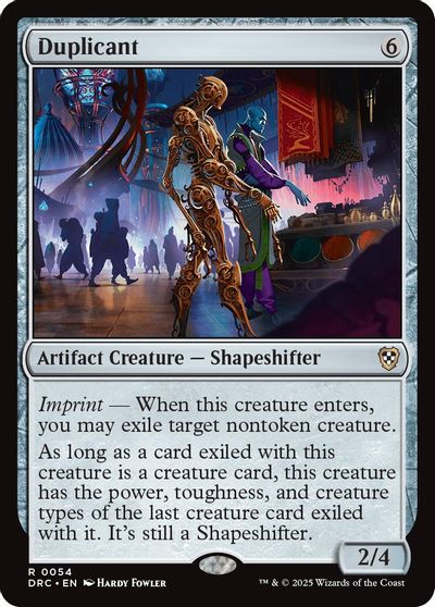 Duplicant card art