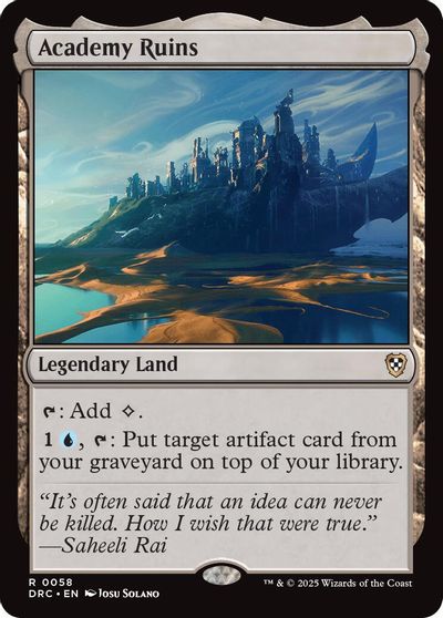 Academy Ruins card art