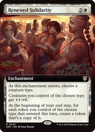 Renewed Solidarity (Extended Art) card art