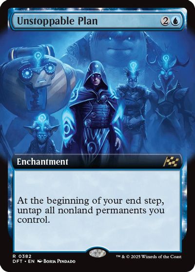 Unstoppable Plan (Extended Art) card art