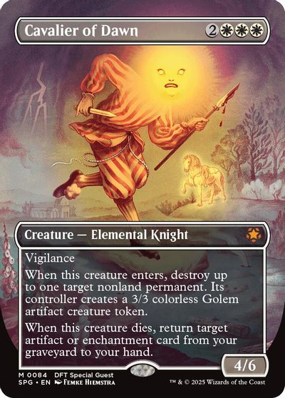 Cavalier of Dawn (Borderless) card art