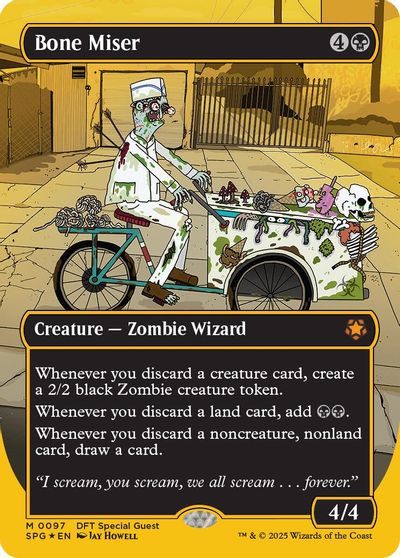 Bone Miser (Borderless) (First-Place Foil) card art