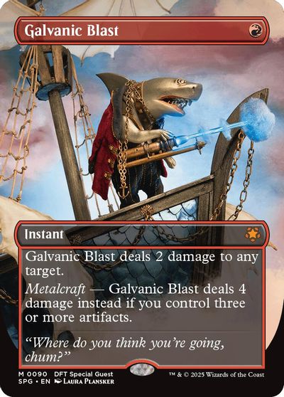 Galvanic Blast (Borderless) card art