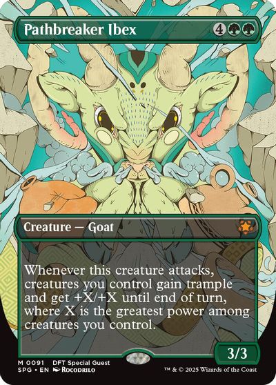 Pathbreaker Ibex (Borderless) card art