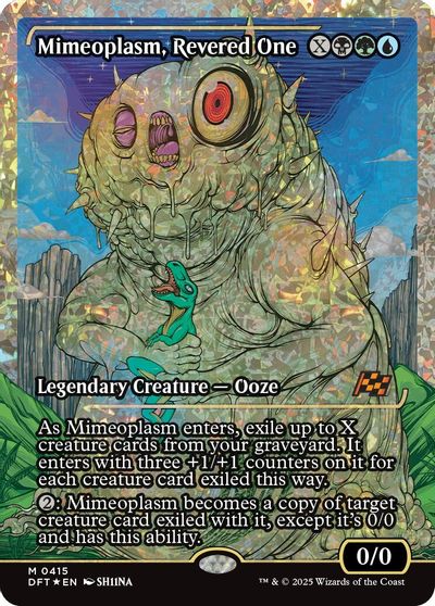 Mimeoplasm, Revered One (Showcase) (Fracture Foil) card art
