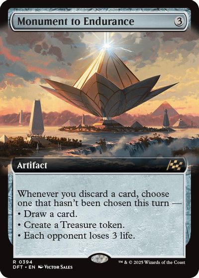 Monument to Endurance (Extended Art) card art