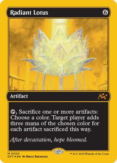 Radiant Lotus (First-Place Foil) card art