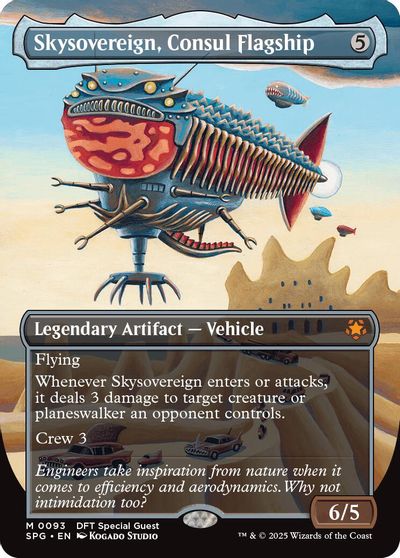 Skysovereign, Consul Flagship (Borderless) card art