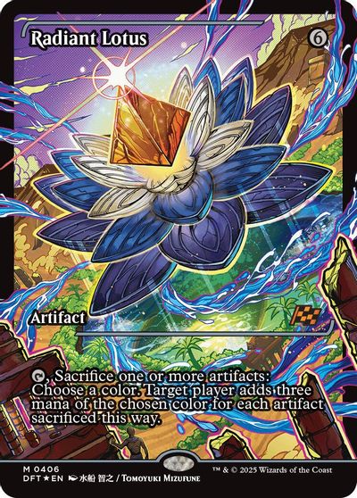 Radiant Lotus (Showcase) card art