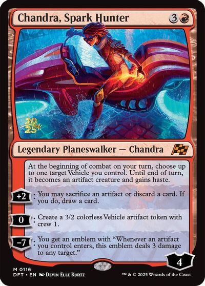 Chandra, Spark Hunter card art