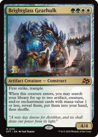 Brightglass Gearhulk card art