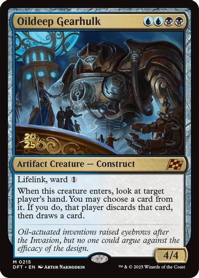 Oildeep Gearhulk card art