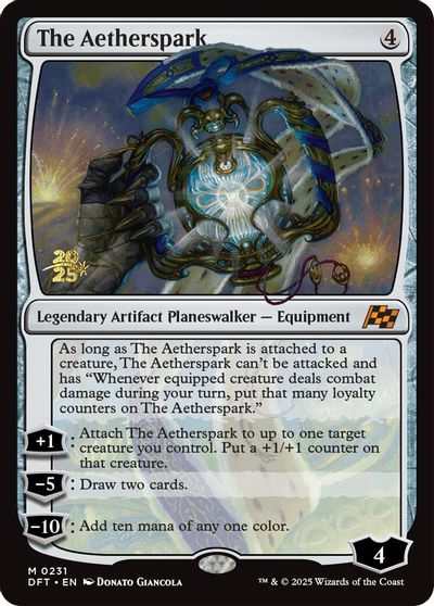 The Aetherspark card art