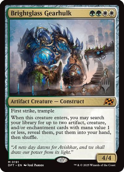 Brightglass Gearhulk card art