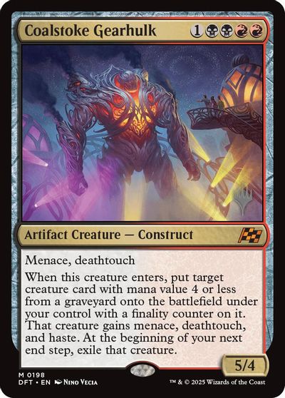 Coalstoke Gearhulk card art