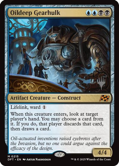 Oildeep Gearhulk card art