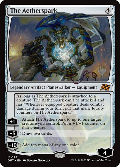 The Aetherspark card art