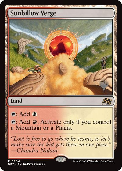 Sunbillow Verge card art