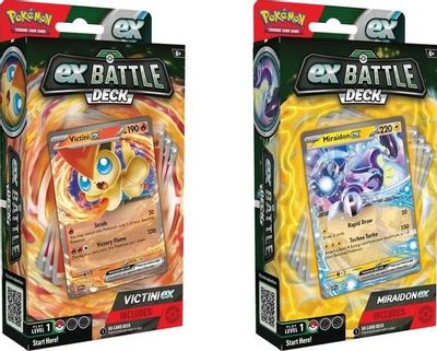 Victini ex/Miraidon ex Battle Decks [Set of 2] card art