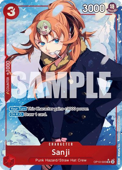 Sanji (Parallel) card art