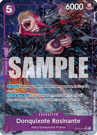 Donquixote Rosinante (Parallel) card art