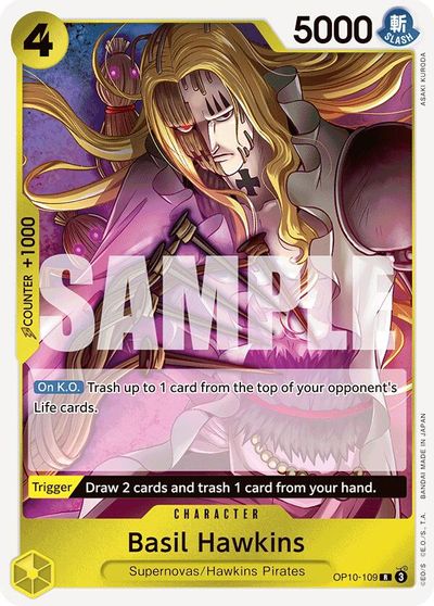 Basil Hawkins card art