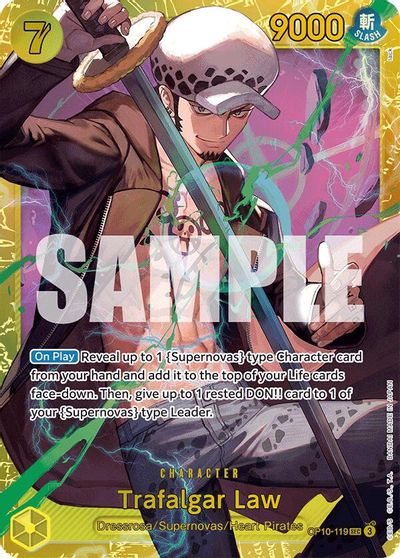 Trafalgar Law (119) card art
