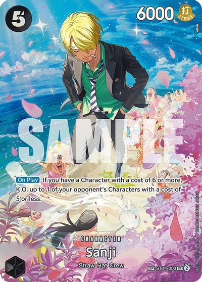Sanji (SP) card art
