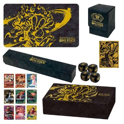 One Piece Japanese Version 2nd Anniversary Set (Sealed Promotional Bundle) card art